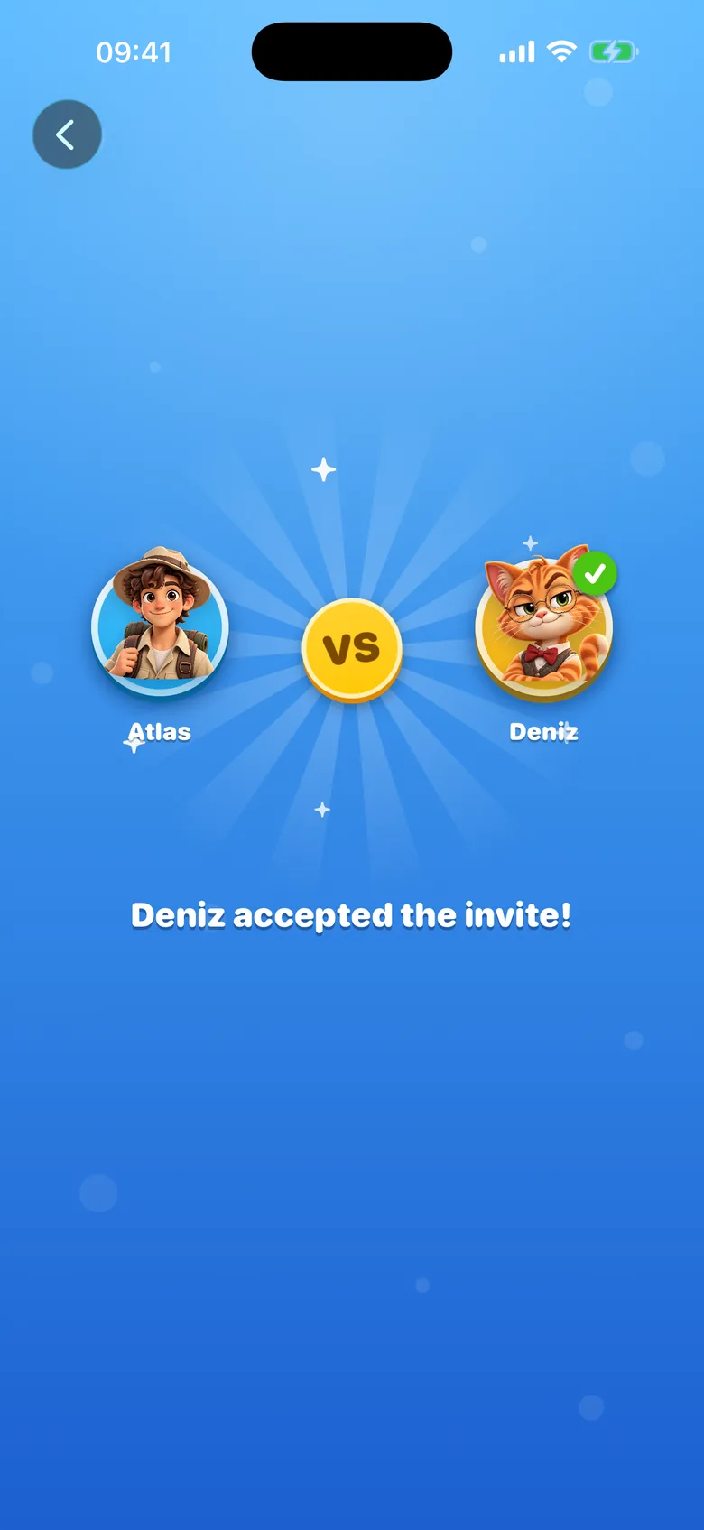 GeoClash flag question screen
